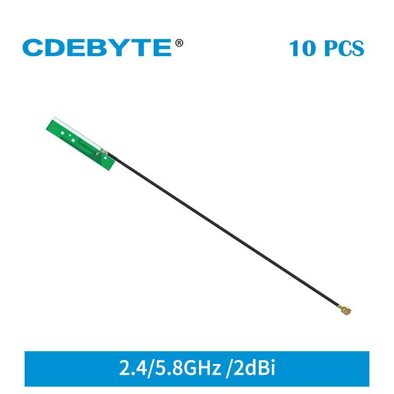 PCB  ׳, IPEX-1 ̽, CDEBYTE TXWF-PCB-4008, 2.4GHz, 5.8GHz, 2dBi, 50, 2W, Ʈ 10 